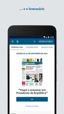 Expresso.pt android App screenshot 2